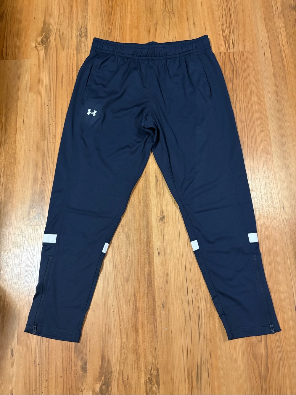Under Armour Navy Blue Track Pants